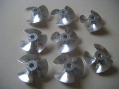 CNC铝合金螺旋浆手板模型